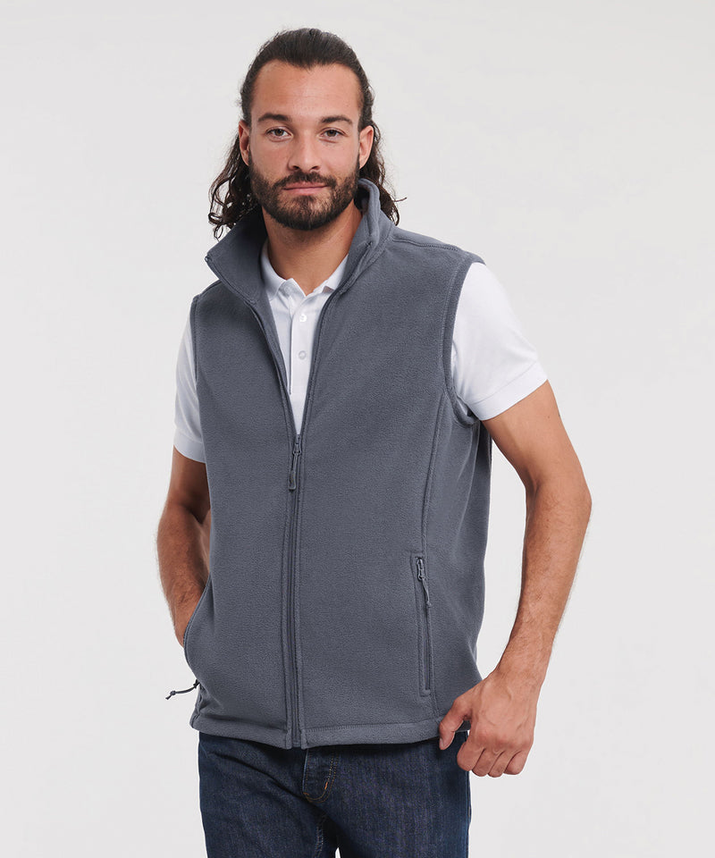 Outdoor fleece gilet