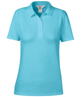 Anvil women's double piqué polo