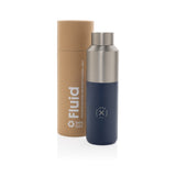 Fluid RCS certified recycled steel water bottle