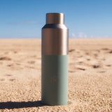 Fluid RCS certified recycled steel water bottle