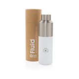 Fluid RCS certified recycled steel water bottle
