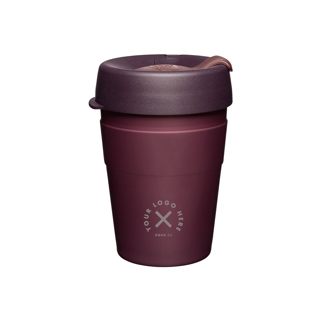 KeepCup Thermal 12oz Stainless Steel Reusable Coffee Cup SWAG keepcup-thermal-12oz-stainless-steel-reusable-coffee-cup-swag