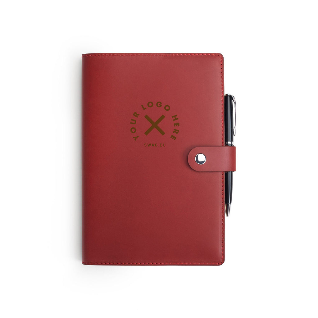 A5 Leather Notebook Pen SWAG A5 leather notebook pen swag